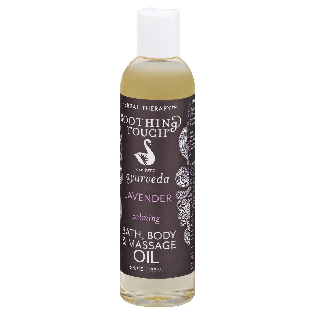 slide 10 of 12, Soothing Touch Herbal Therapy Lavender Bath, Body & Massage Oil 8 oz, 8 oz