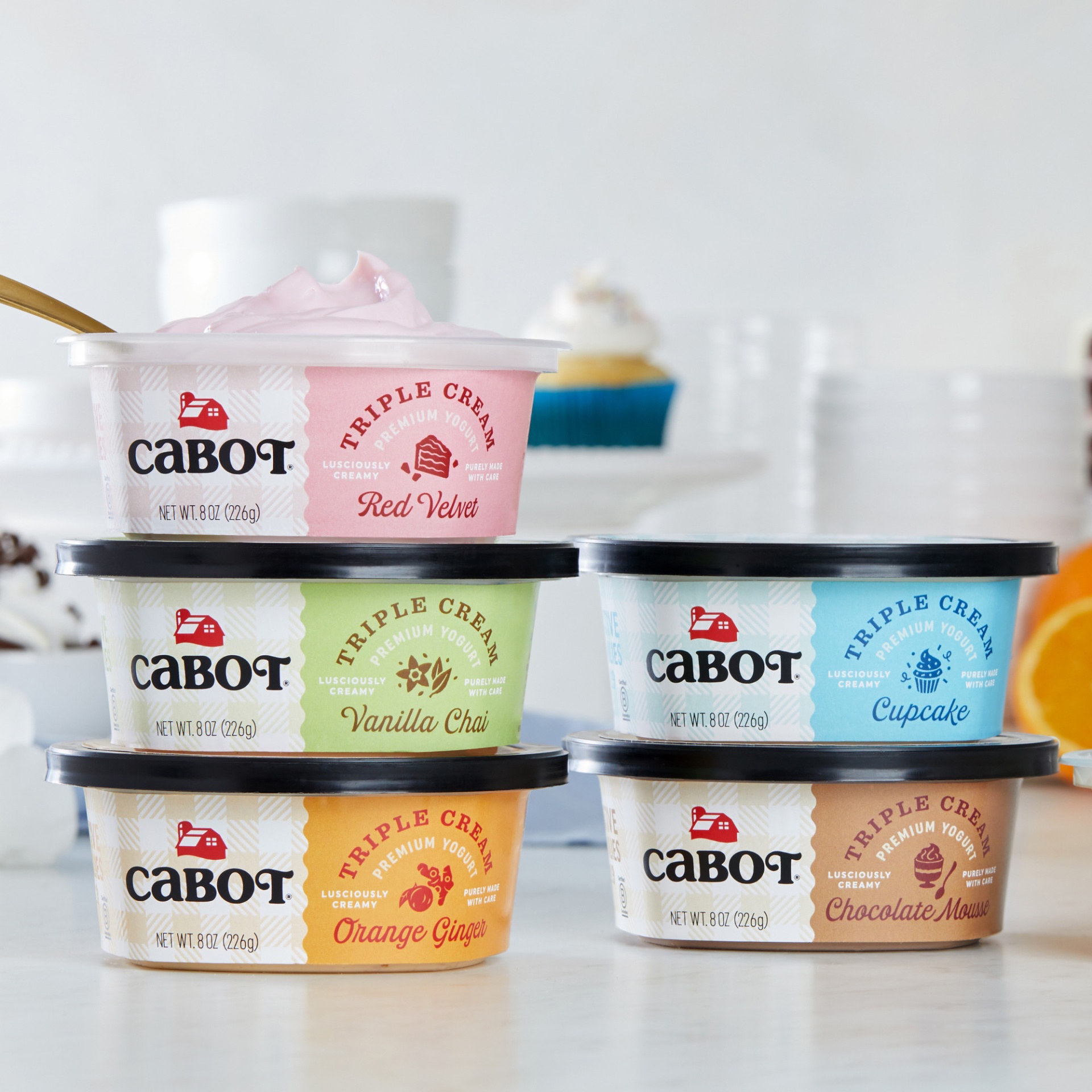 Cabot Triple Cream Cupcake Yogurt 8 oz Shipt