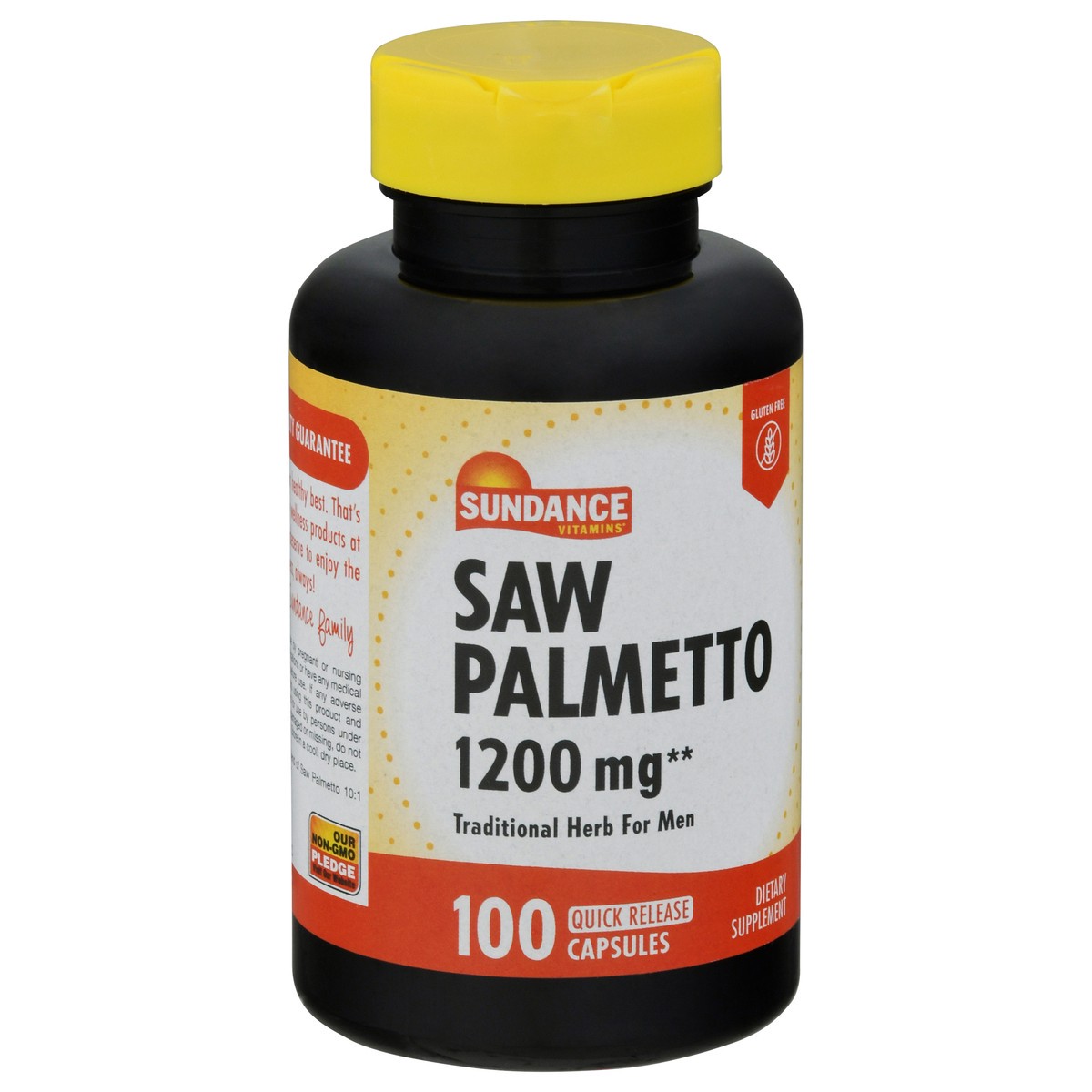 slide 2 of 9, Sundance Vitamins 1200 mg Saw Palmetto 100 Capsules, 100 ct
