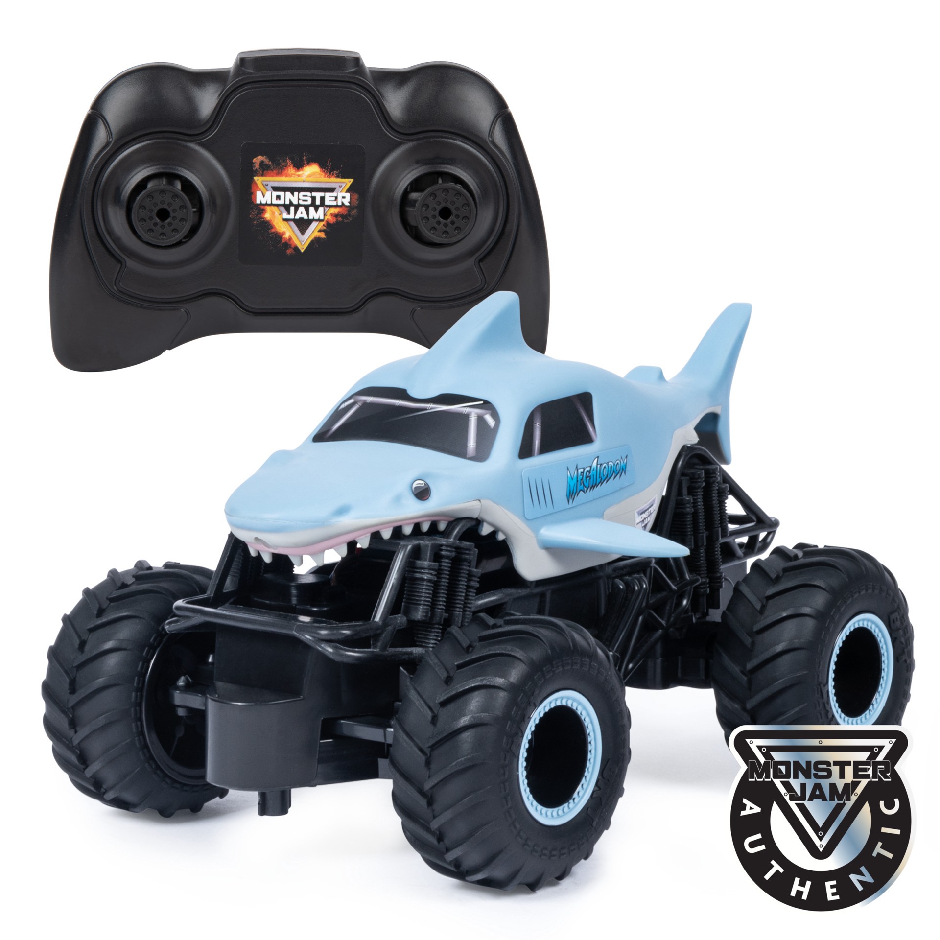 slide 2 of 5, Monster Jam, Remote Control Monster Truck, 1:24 Scale (Styles May Vary), 1 ct