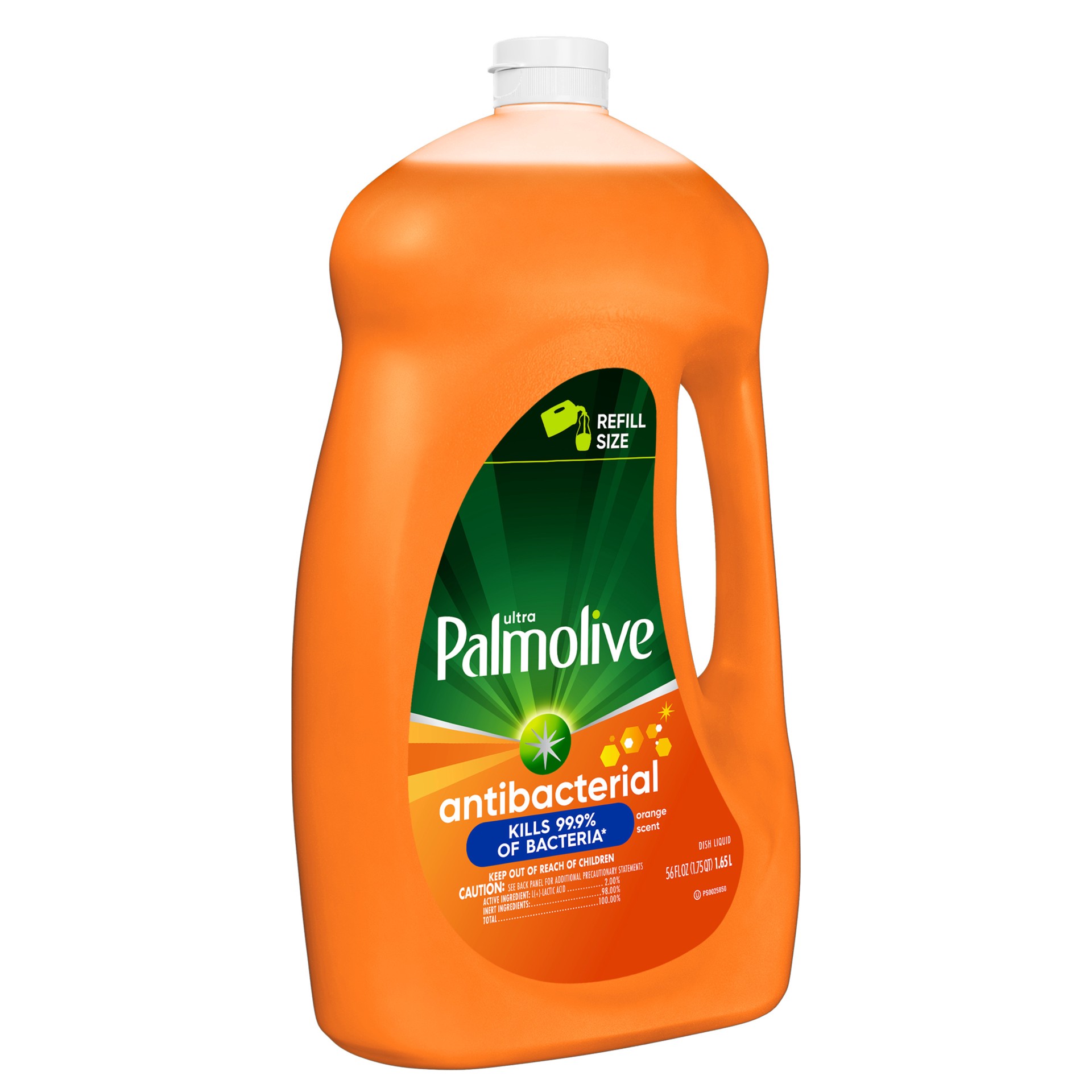 slide 5 of 5, Palmolive Antibacterial Orange Dish Liquid, 56 oz
