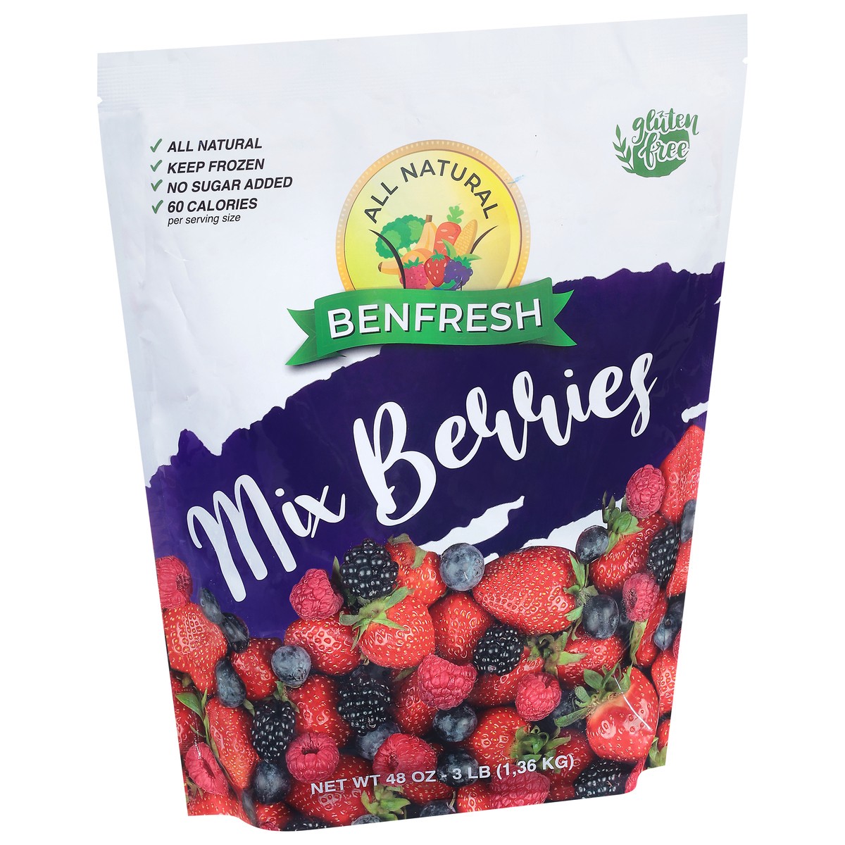slide 4 of 9, Benfresh Mix Berries, 3 lb