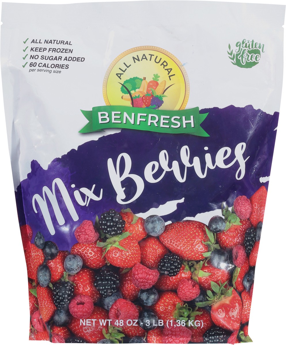 slide 5 of 9, Benfresh Mix Berries, 3 lb