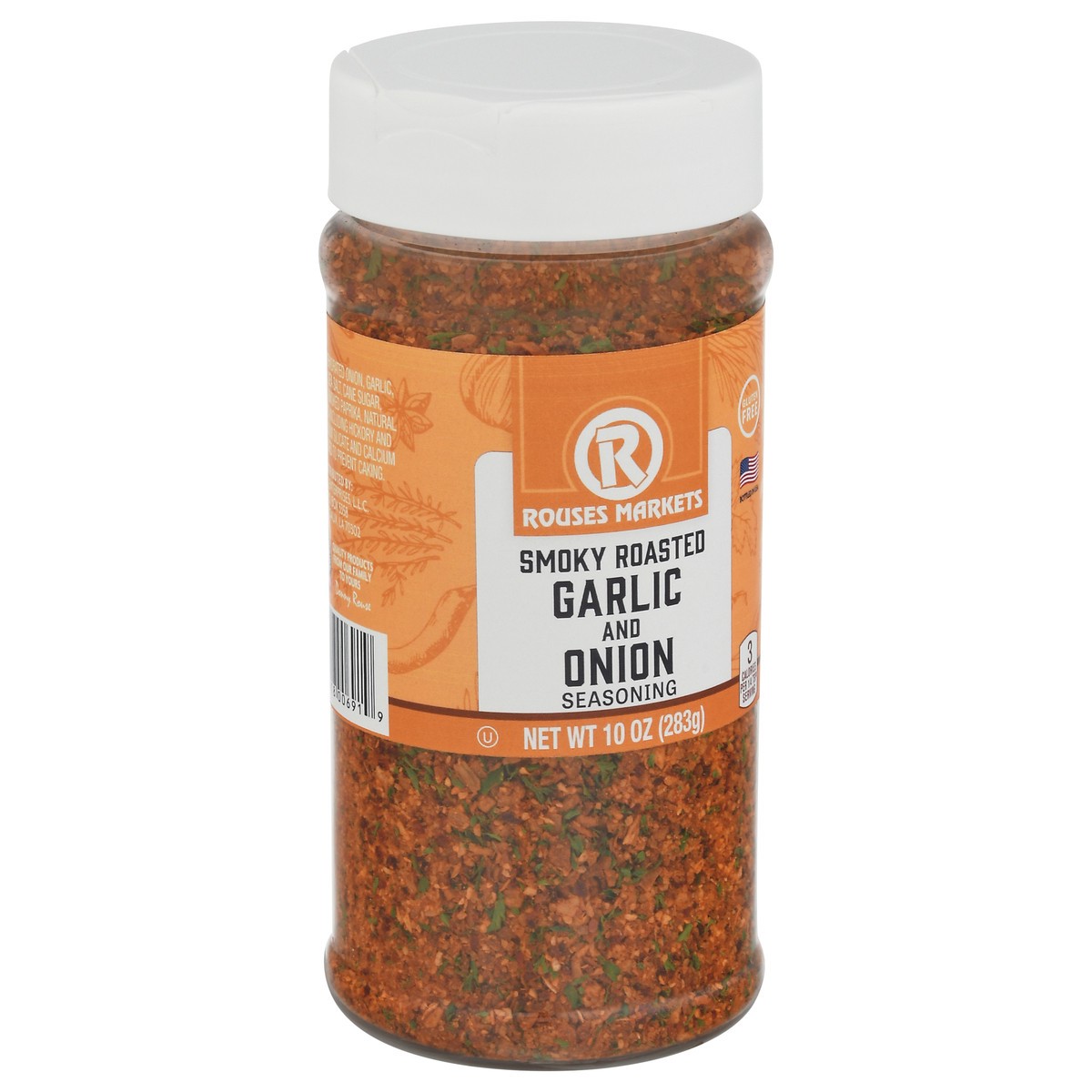 slide 4 of 9, Rouses Markets Smoky Roasted Garlic and Onion Seasoning 10 oz, 10 oz