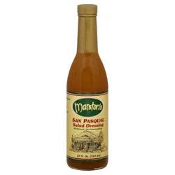 Marston's San Pasqual Salad Dressing