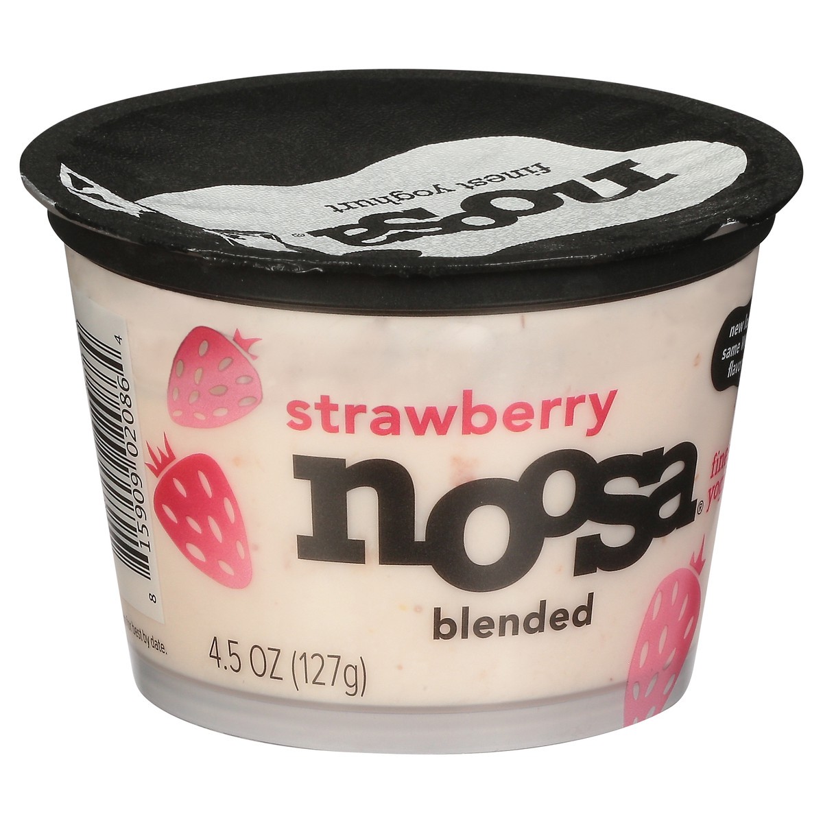 slide 8 of 9, Noosa Blended Finest Strawberry Yoghurt 4.5 oz, 6 oz