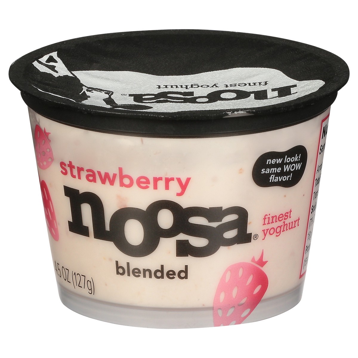 slide 6 of 9, Noosa Blended Finest Strawberry Yoghurt 4.5 oz, 6 oz