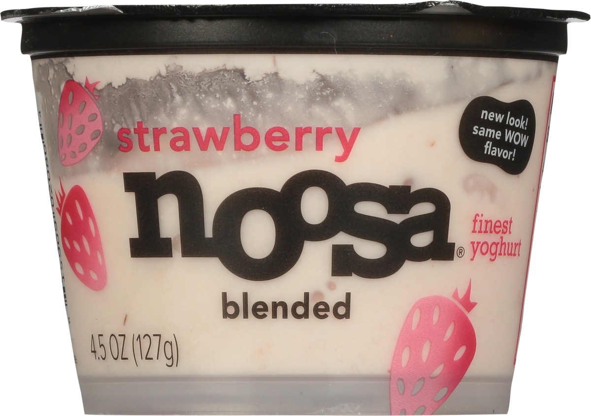 slide 9 of 9, Noosa Blended Finest Strawberry Yoghurt 4.5 oz, 6 oz