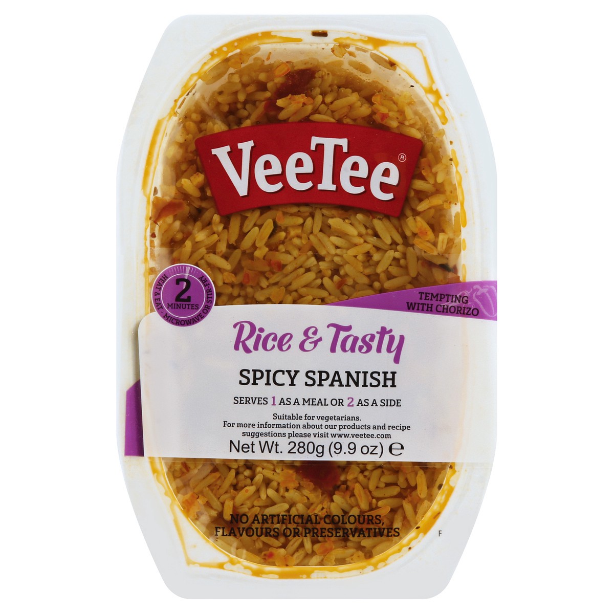 slide 2 of 5, VeeTee Spicy Spanish 280 g, 280 g