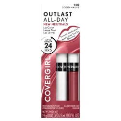 Covergirl Outlast All-Day Good Mauve 140 Lip Color with Topcoat