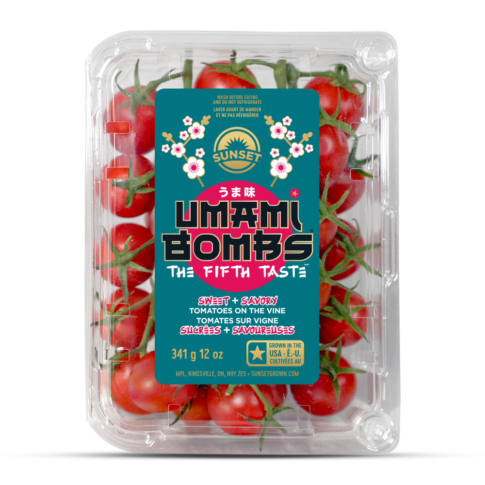 slide 1 of 1, SUNSET Umami Bombs Tomatoes On-the Vine, 12oz, 12 oz