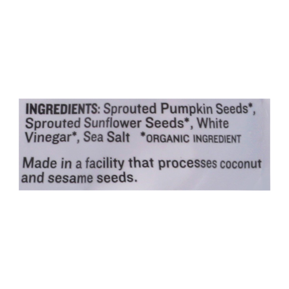 slide 10 of 11, Go Raw Sprouted Organic Snacking Seeds, Sea Salt & Vinegar, 4 oz