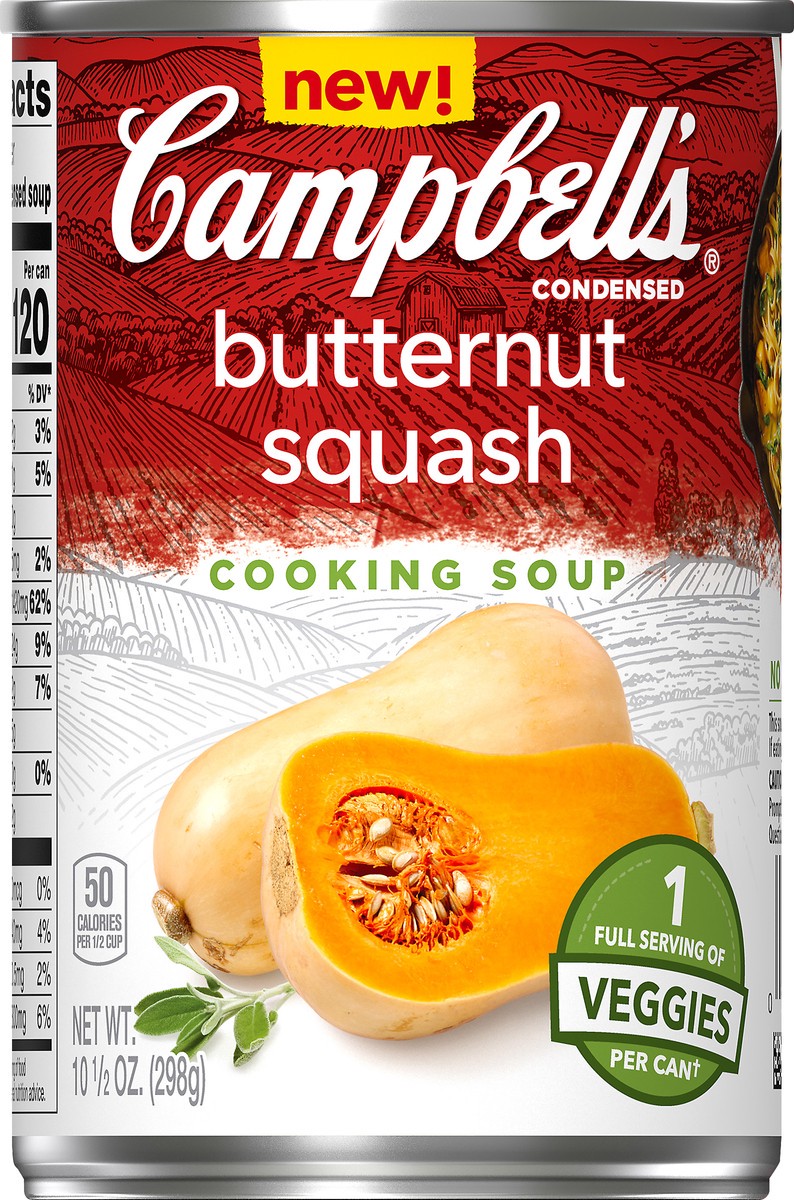 slide 1 of 9, Campbell's Campbells Soup Butternut Squash, 10.5 oz