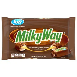 MILKY WAY Fun Size Chocolate Candy Bars, 10.65 oz Bag