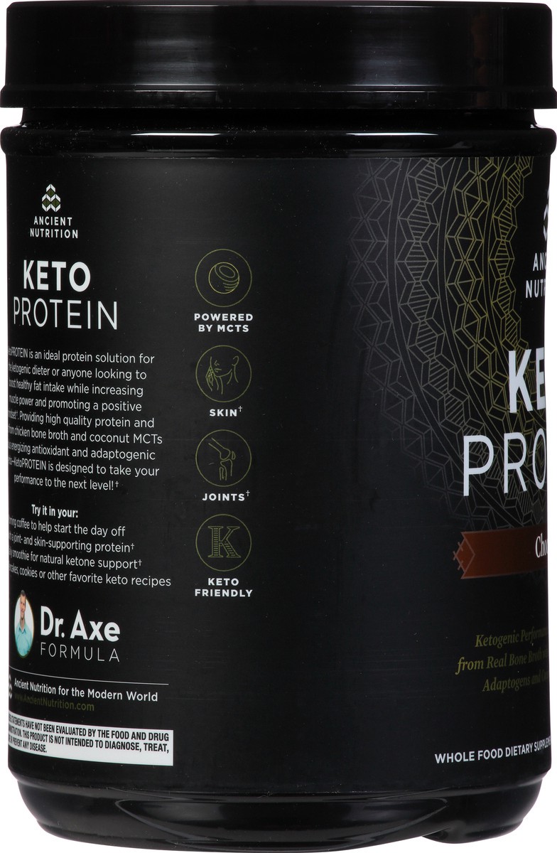 slide 11 of 14, Ancient Nutrition Chocolate Keto Protein 20 oz, 1 ct