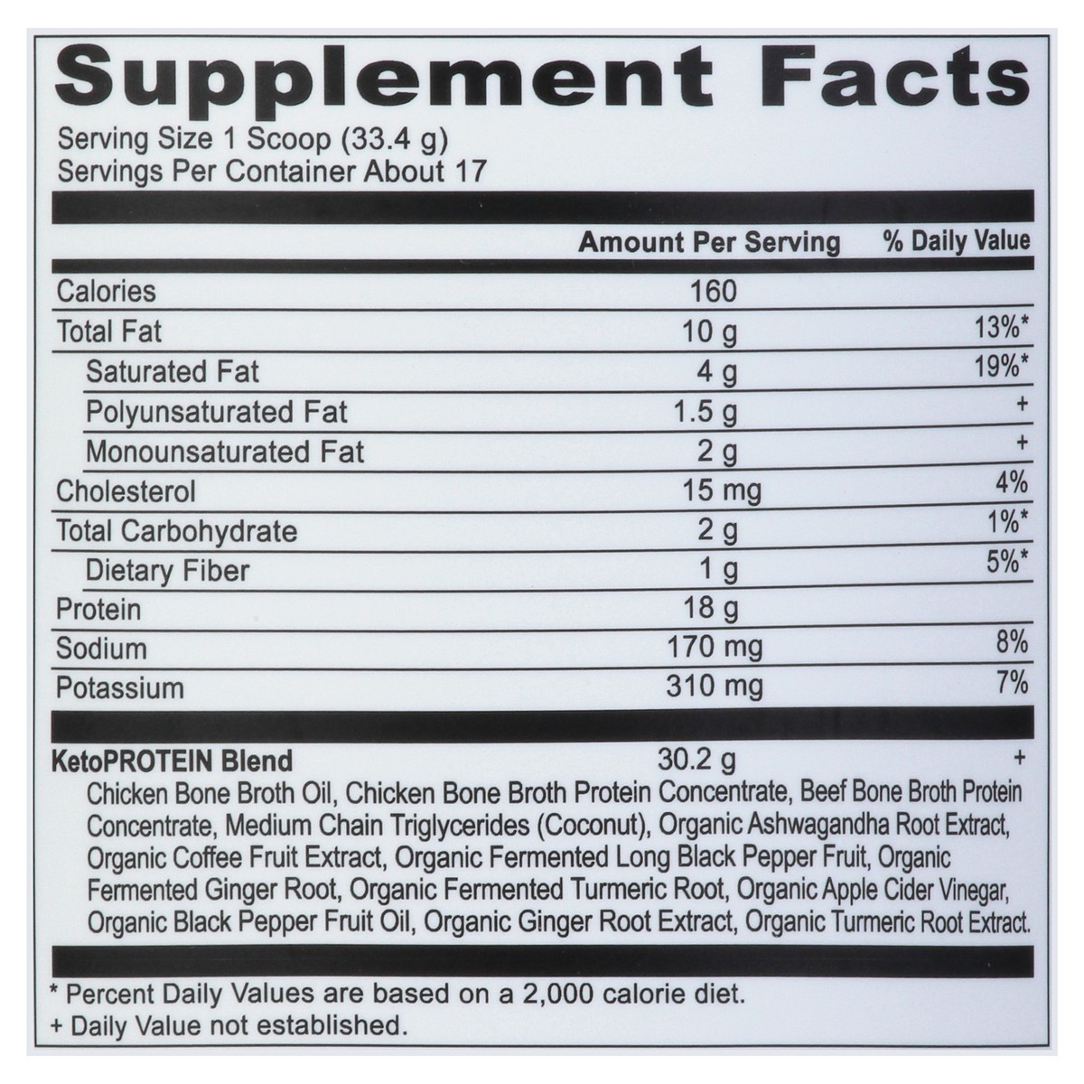 slide 4 of 14, Ancient Nutrition Chocolate Keto Protein 20 oz, 1 ct