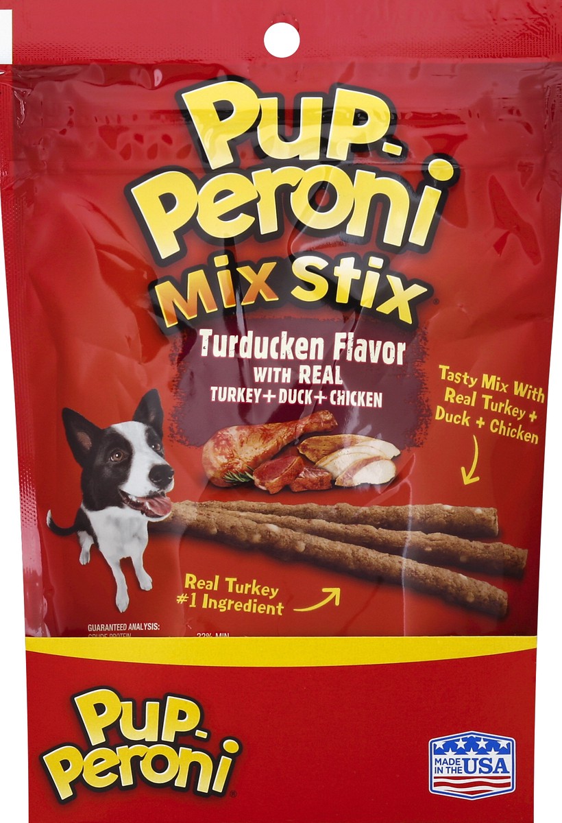 slide 6 of 6, Pup-Peroni Turducken Flavor Mix Stix, 5.6 oz