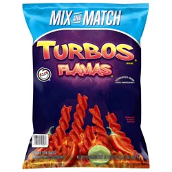 Sabritas Turbos Flavored Corn Snacks Flamas 19 1/8 Oz