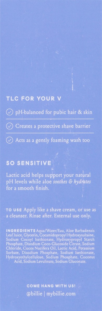 slide 9 of 13, Billie V Smooth Shave Gel 6.0 fl oz, 6 fl oz