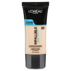L'Oréal L'Oreal Paris Infallible Pro-Glow Foundation Normal/Dry Skin with SPF 15 - 203 Nude Beige - 1 fl oz