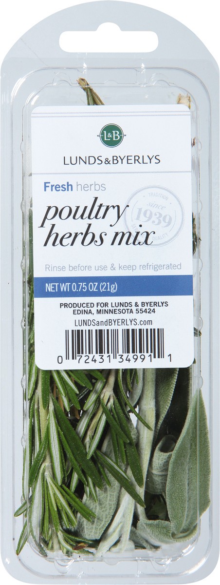 slide 3 of 9, L&B Lunds & Byerlys Poultry Herbs Mix 0.75 oz, 0.75 oz