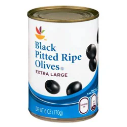 Giant Extra Large Pitted Ripe Black Olives