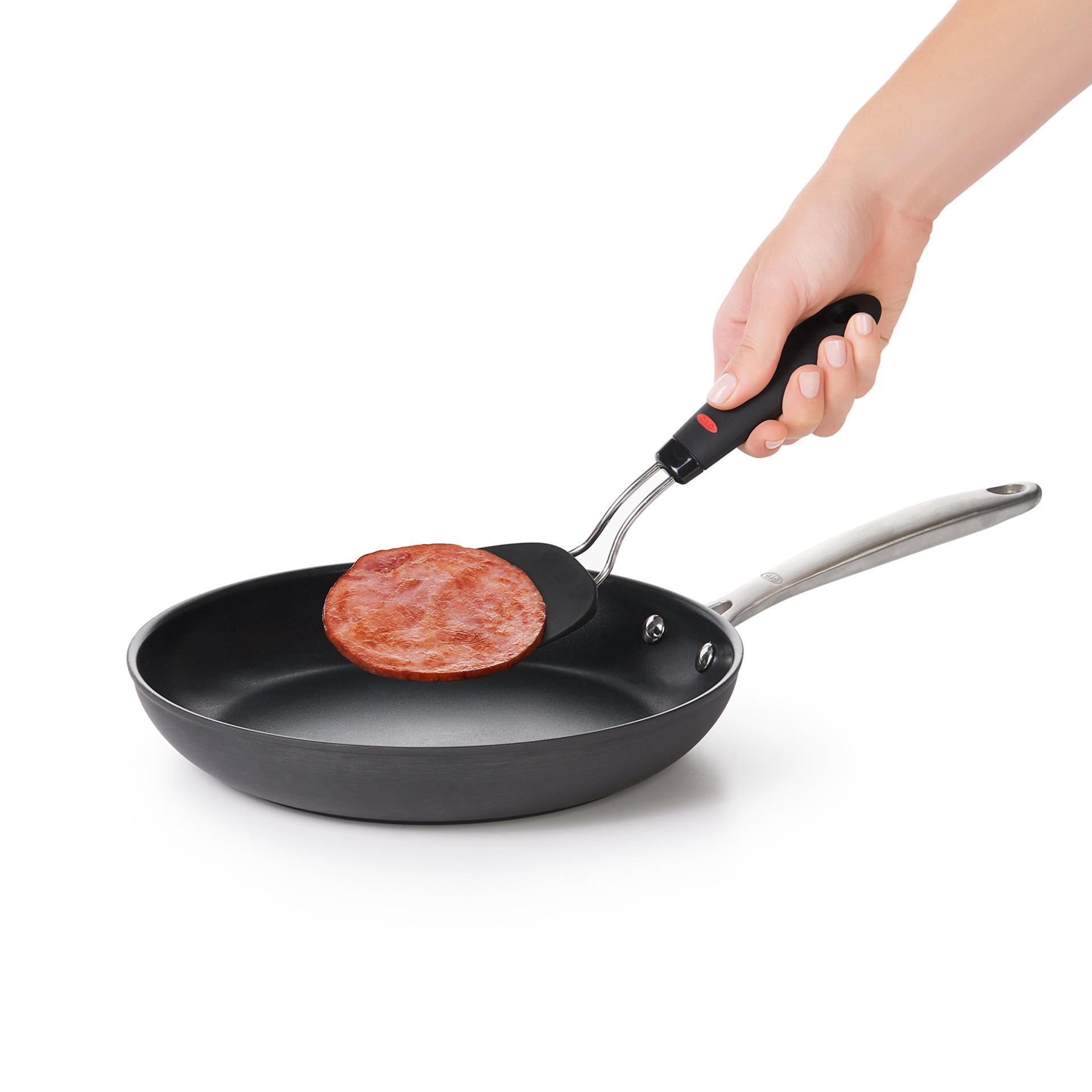 slide 3 of 13, OXO Soft Works Black Nylon Flexible Turner 1 ea, 1 ct