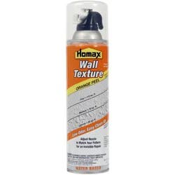 Homax Orange Peel Water-Based Wall Texture Aerosol Spray - White
