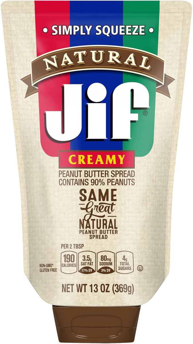 slide 5 of 7, Jif Spread, 13 oz