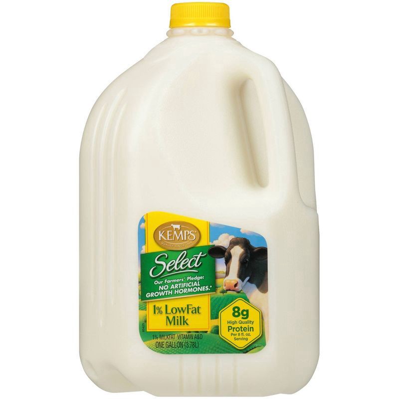 slide 1 of 37, Kemps Select 1% Lowfat Milk, Gallon, 1 gal