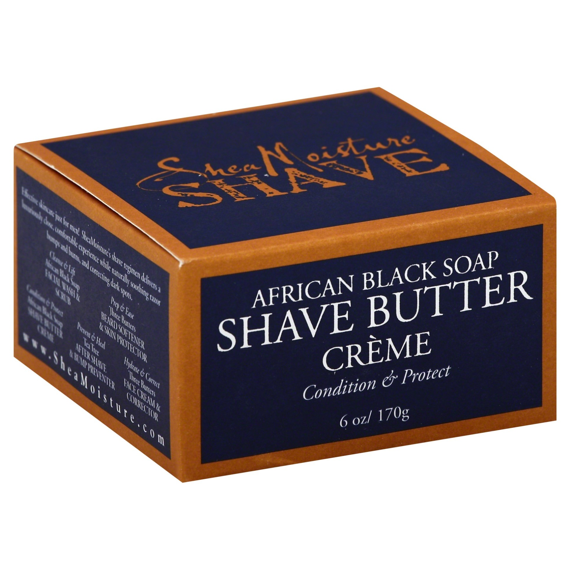 slide 1 of 1, SheaMoisture Shave Butter Creme, 6 oz