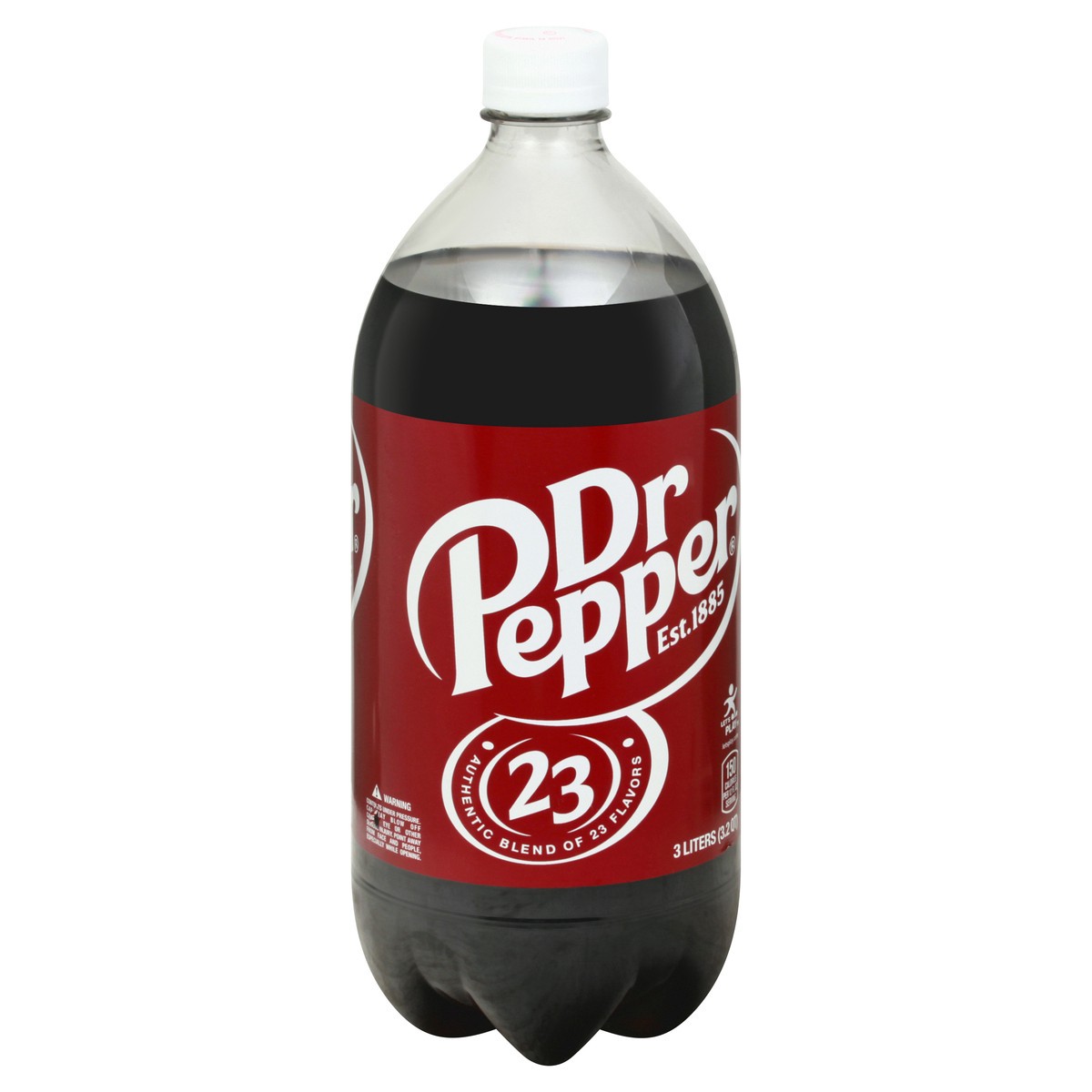 slide 7 of 10, Dr Pepper Soda, 3 L bottle, 3 liter