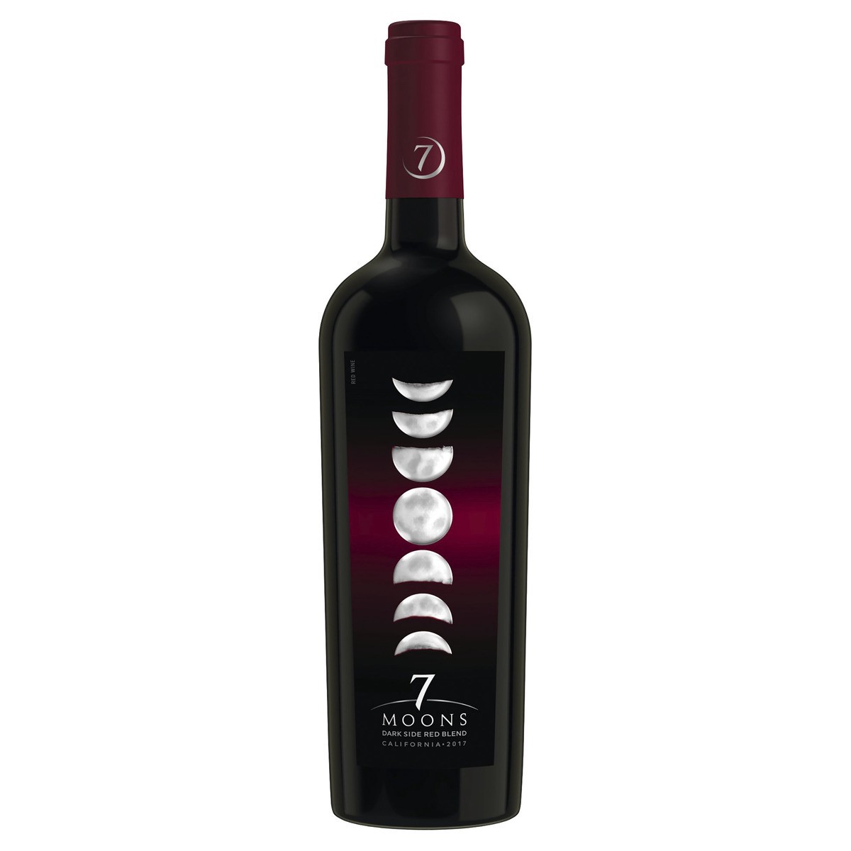 slide 2 of 2, 7 Moons Dark Red Blend Red Wine, 750 ml