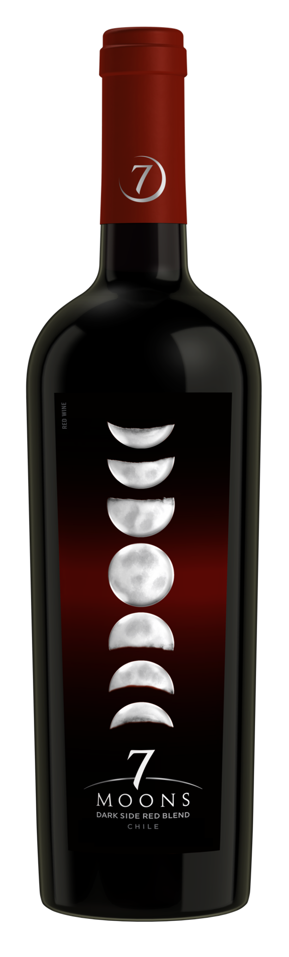 slide 1 of 3, 7 Moons Dark Side Red Blend Red Wine, 750 mL Bottle, 750 ml