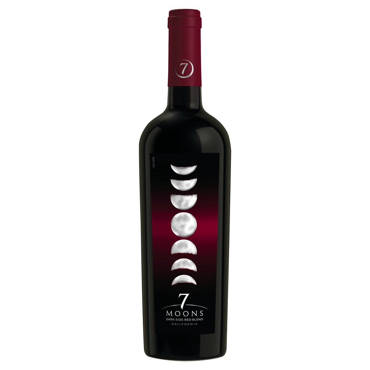 slide 1 of 3, 7 Moons Dark Red Blend, 750 ml