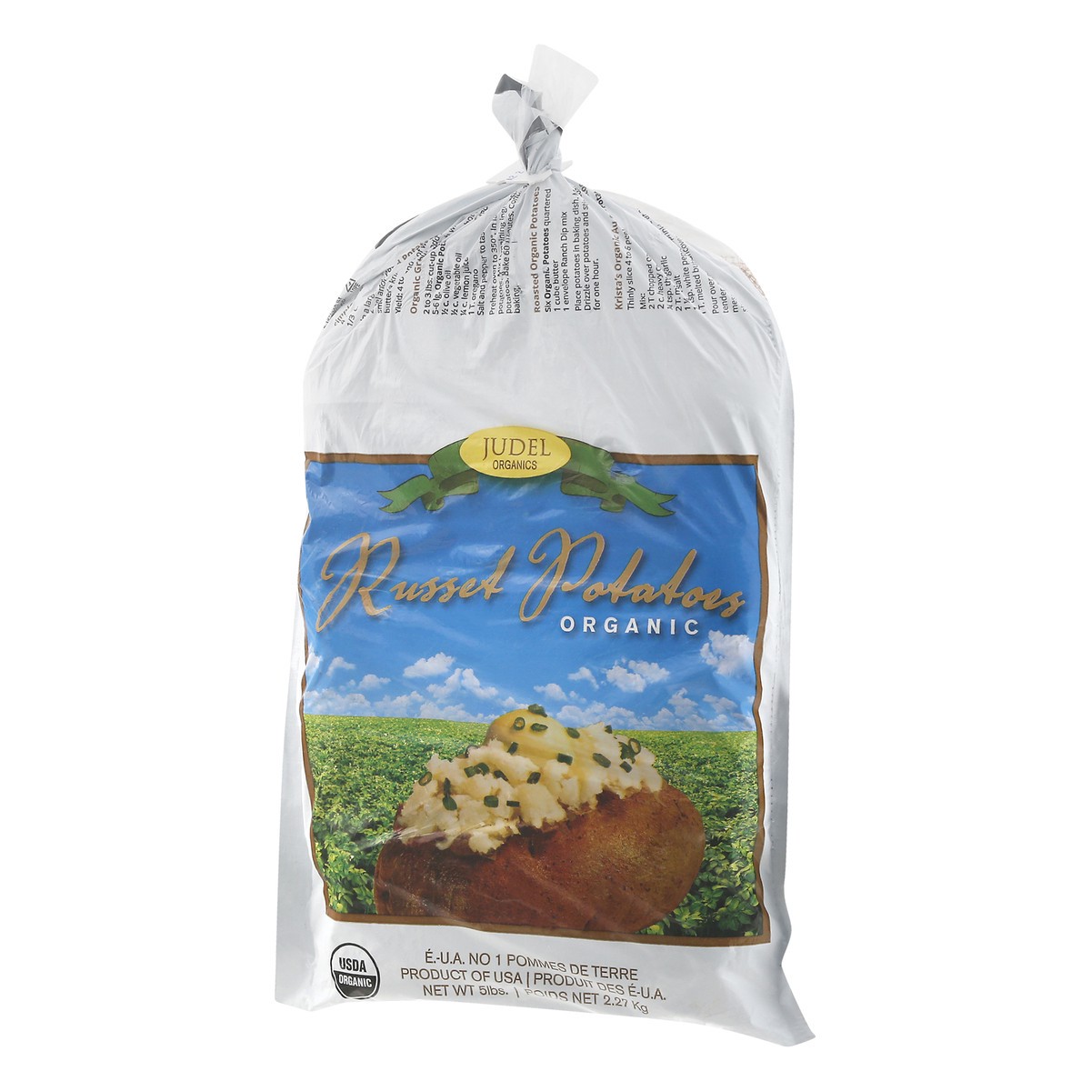 slide 4 of 11, Judel Organics Organic Russet Potatoes 5 lb, 5 lb