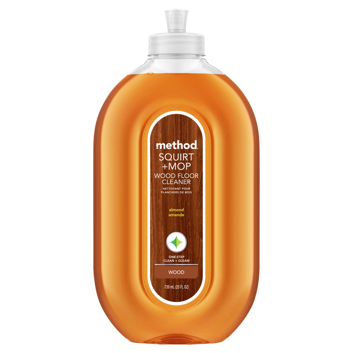 slide 1 of 7, method Squirt + Mop Hardwood Floor Cleaner, Almond, 25 Ounce, 25 fl oz