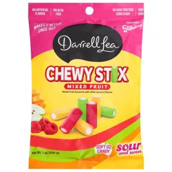 Darrell Lea Mixed Fruit Chewy Stix 7 oz