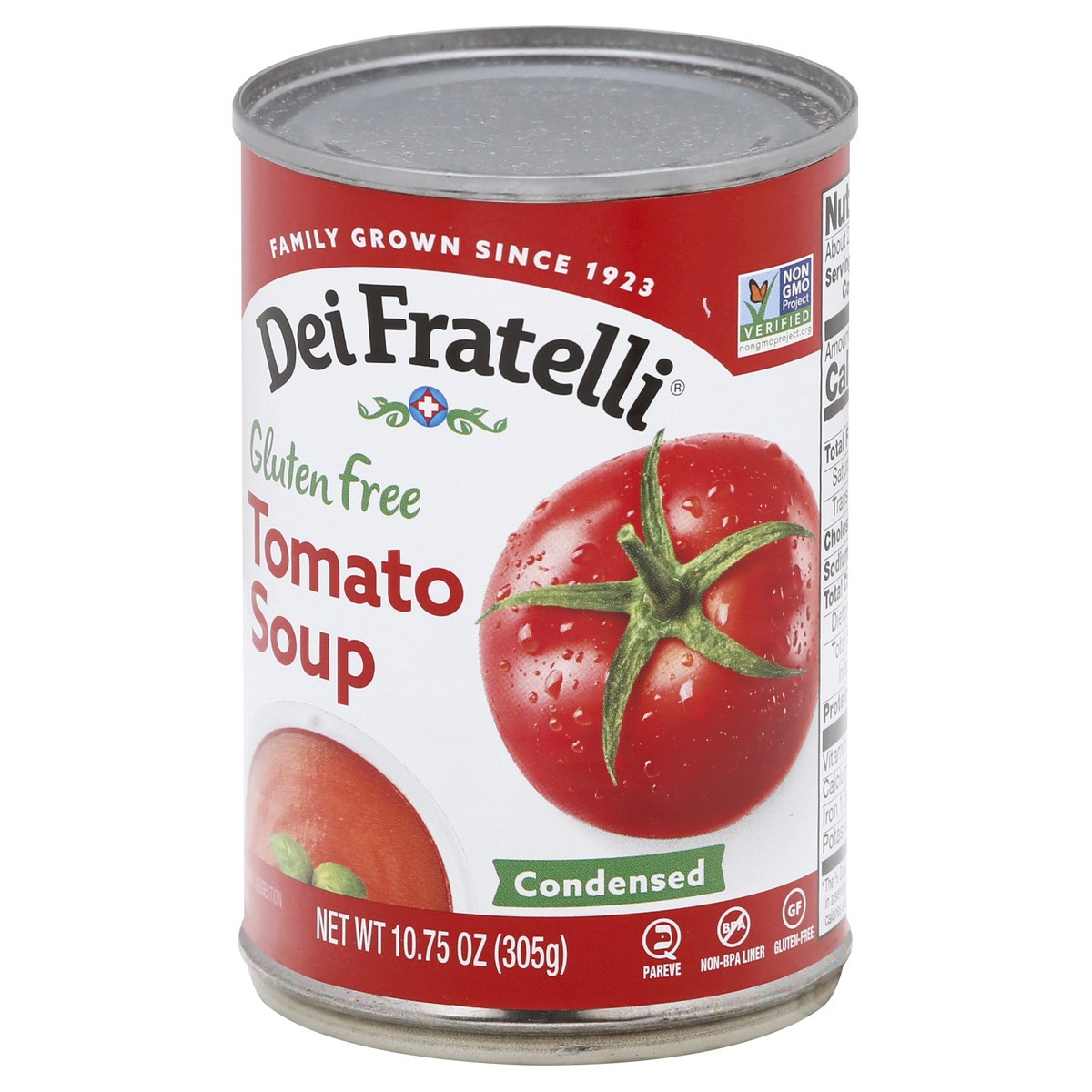 slide 6 of 9, Dei Fratelli Gluten Free Condensed Tomato Soup 10.75 oz, 10.75 oz