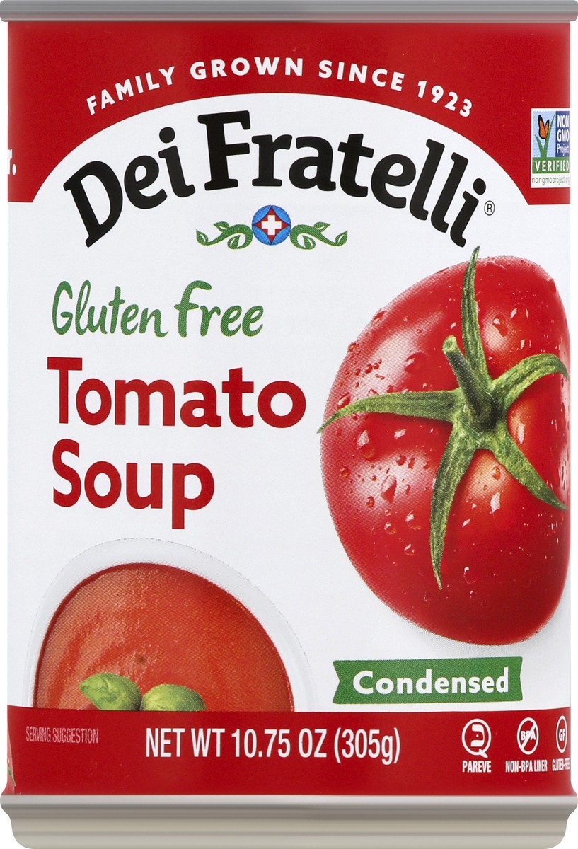 slide 4 of 9, Dei Fratelli Gluten Free Condensed Tomato Soup 10.75 oz, 10.75 oz