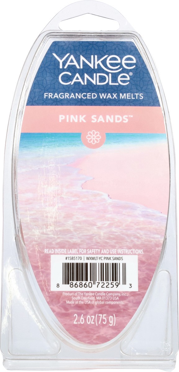  Yankee Candle Wax Melts, Pink Sands, Up to 8 Hours of  Fragrance