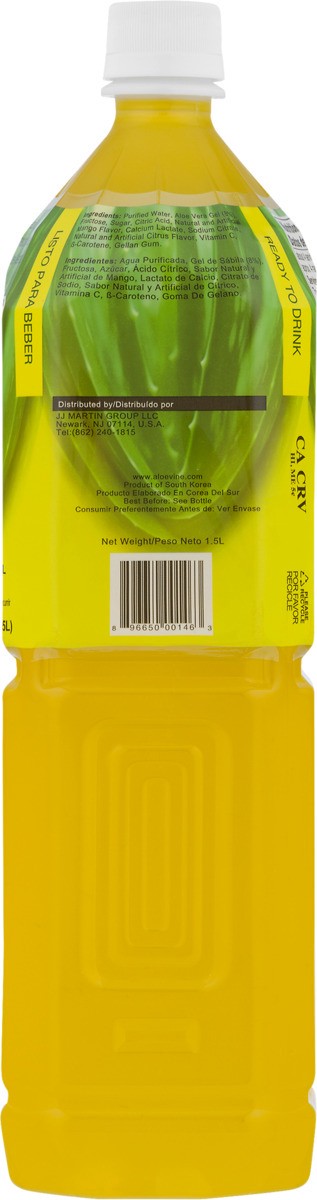 slide 7 of 11, Aloevine Refreshing Mango Aloe Vera Drink - 50.7 fl oz, 50.7 fl oz