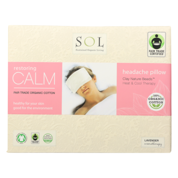 Sol Organic Headache Pillow 1 ct Shipt