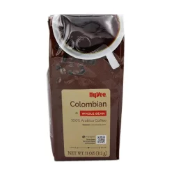 Hy-vee Medium Colombian Whole Bean 100% Arabica Coffee - 11 oz