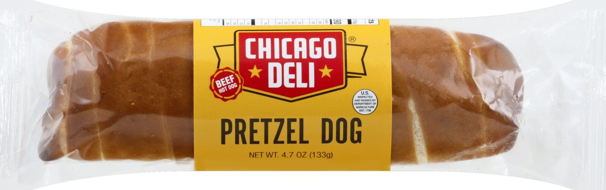 slide 1 of 8, Chicago Deli Pretzel Dog 4.7 oz, 4.7 oz