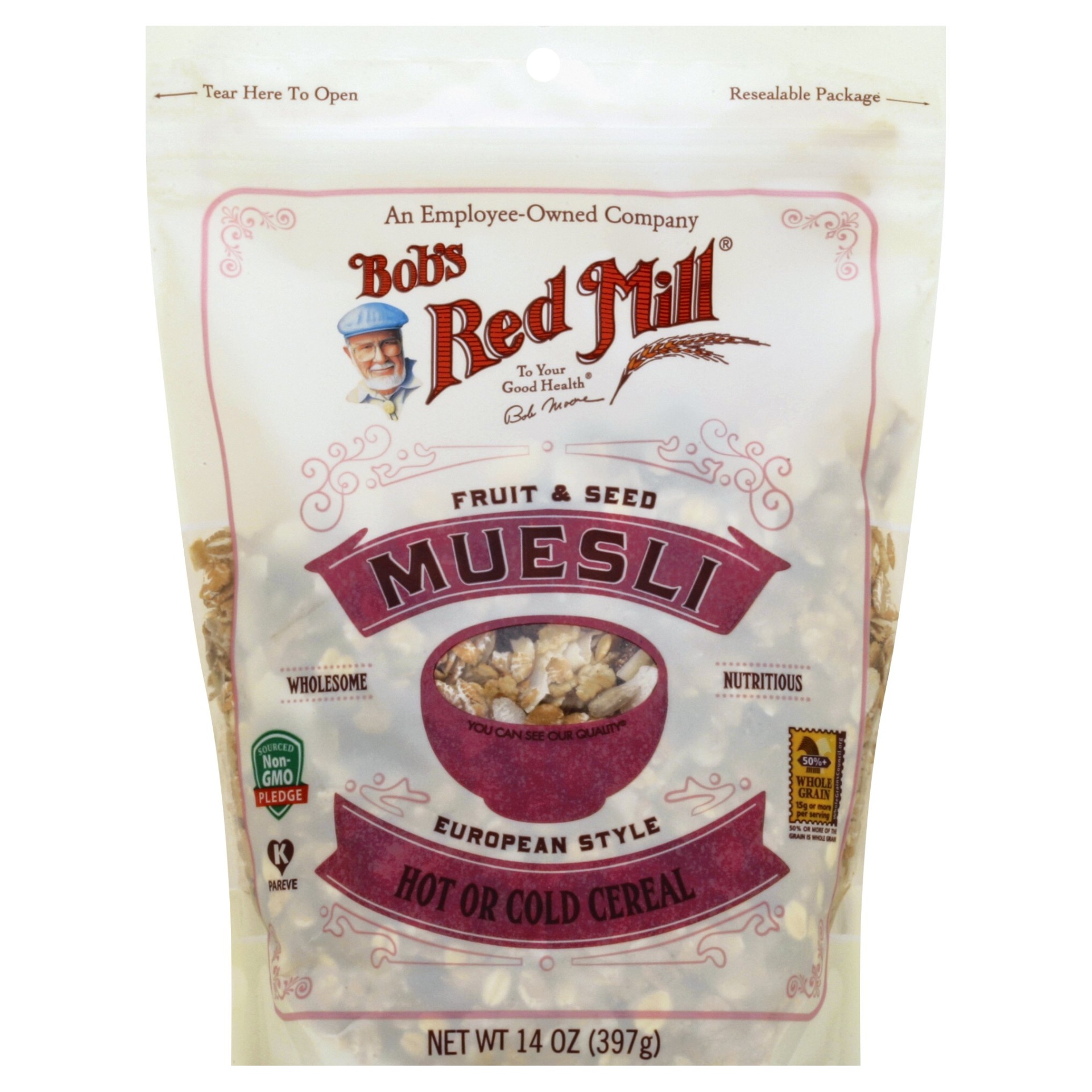 slide 1 of 1, Bob's Red Mill Fruit And Seed Muesli, 14 oz