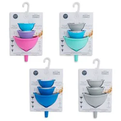 Core 3-Piece Silicone Funnels