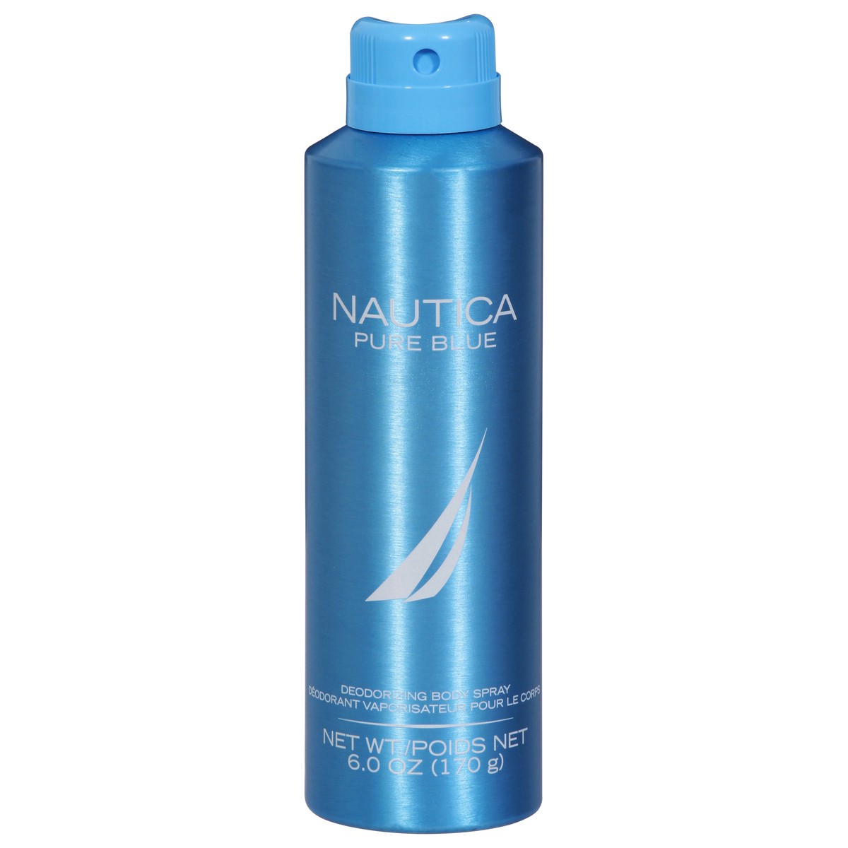 slide 2 of 13, Nautica Deodorizing Pure Blue Body Spray 6.0 oz, 6 oz