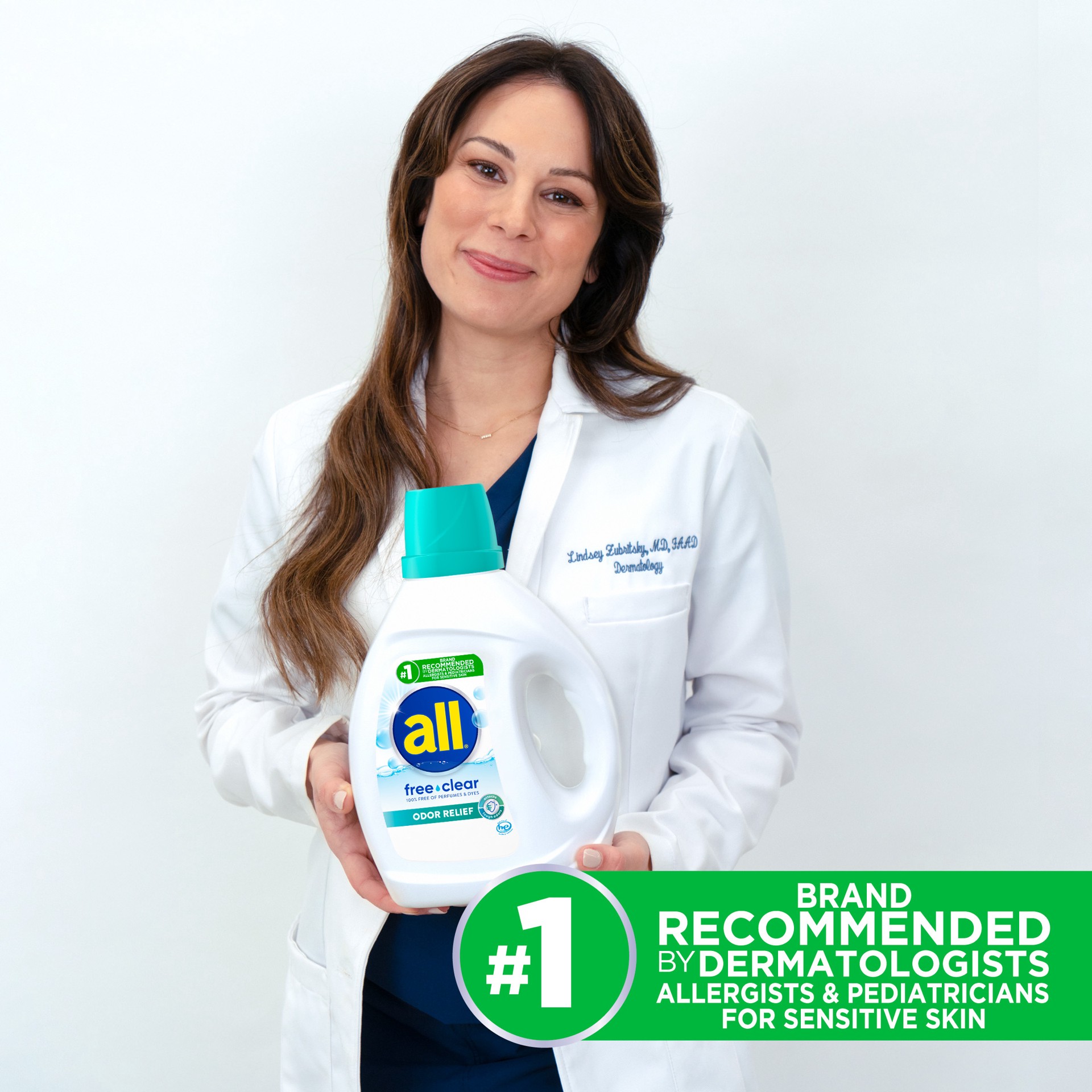 slide 3 of 3, All Free Clear Odor Relief Detergent 141 fl oz, 141 fl oz