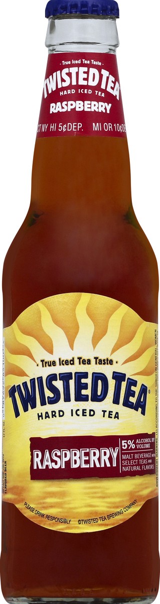 slide 3 of 4, Twisted Tea Raspberry, 12 oz